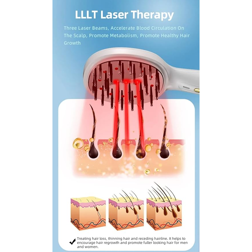 Red Light Scalp Massager image 4