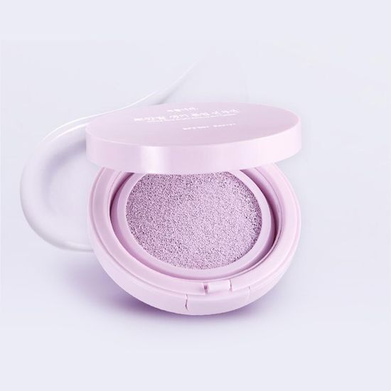 [Shingmulnara] White Rice Bright Tone Up Sun Cushion 15g Refill Set - Purple