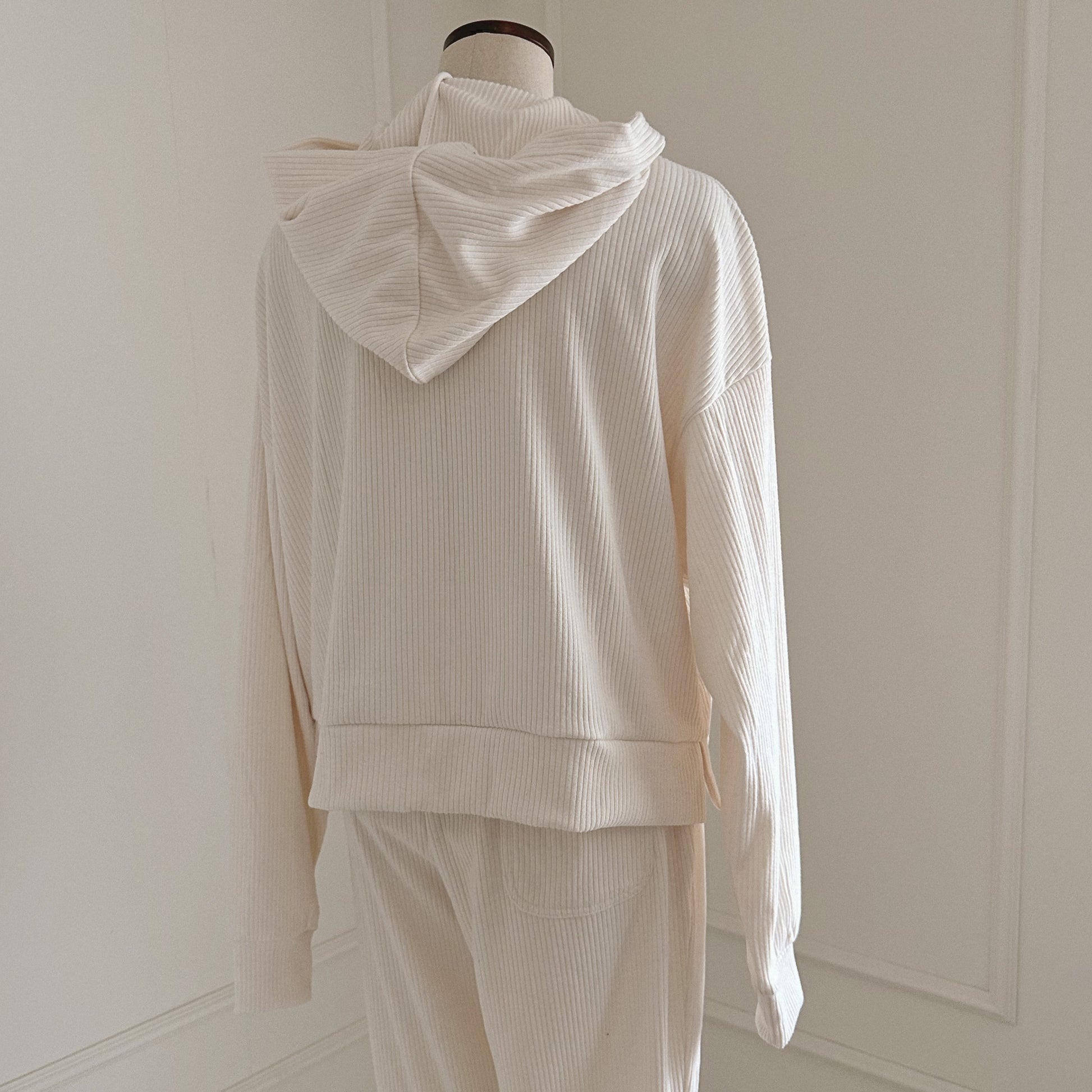 [Rêverit] - Premium Made Ribbed Hoodie (2 Colours) image 6