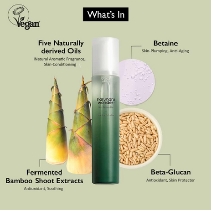 [HARUHARU WONDER] Wonder Black Bamboo Mist 150ml image 3