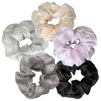 Chiffon Scrunchies (SET OF 5)
