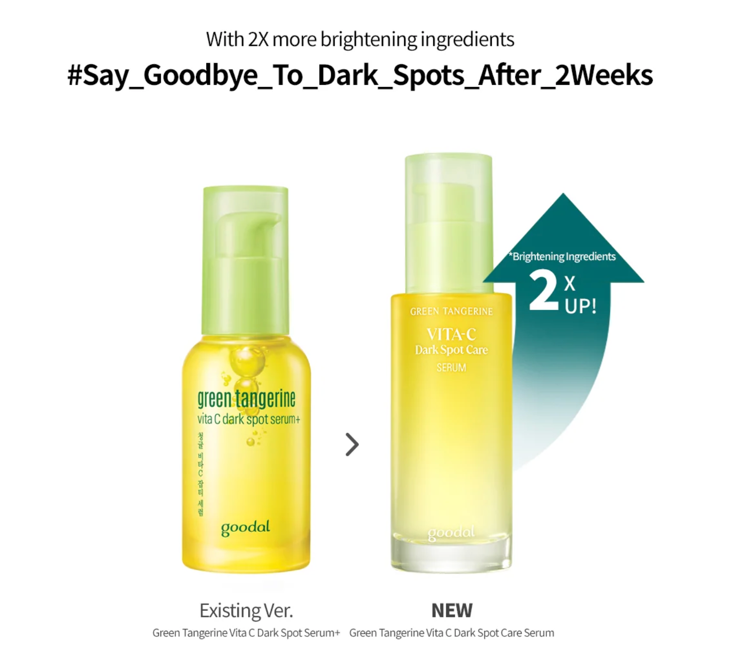 [GOODAL] Green Tangerine VITA C Dark Spot Care Serum 40ml (Renewed) image 2