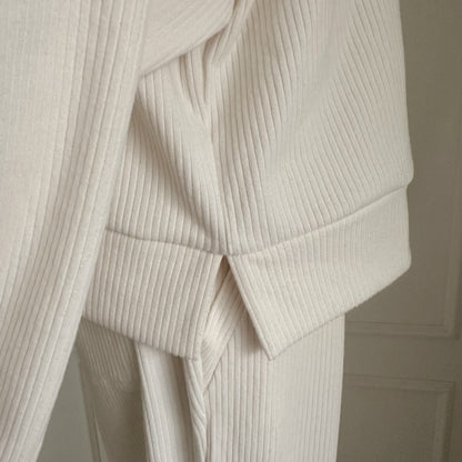 [Rêverit] - Premium Made Ribbed Hoodie (2 Colours) image 8