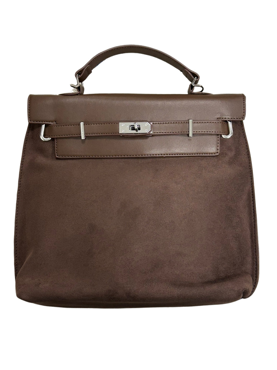 [Rêverit] - Buckle Large Shoulder Bag (3 Colours) image 8