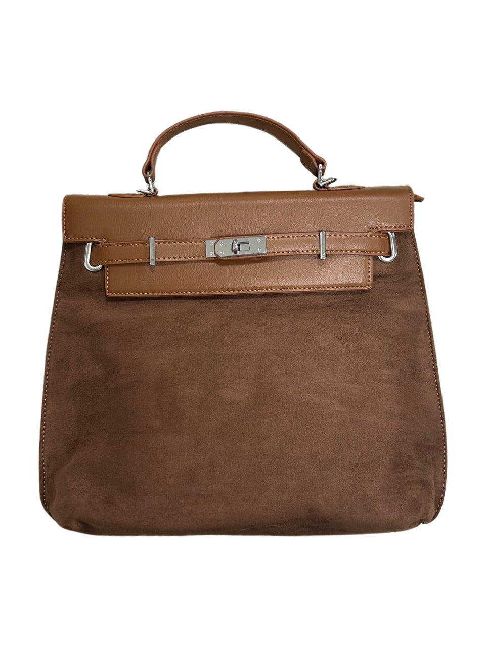 [Rêverit] - Buckle Large Shoulder Bag (3 Colours) image 5