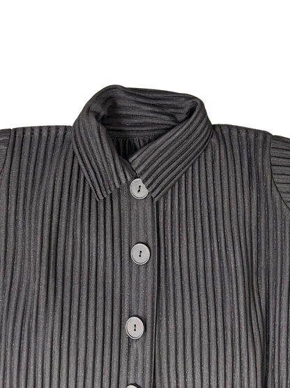 [Rêverit] Maison Pleats 007 - Kids (Salmon Pink/Black)