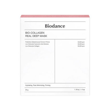 [BIODANCE] Bio-Collagen Real Deep Mask 4pcs