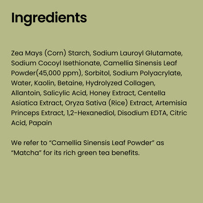 [delphyr] Fresh Matcha Pack Cleansing Powder 40g