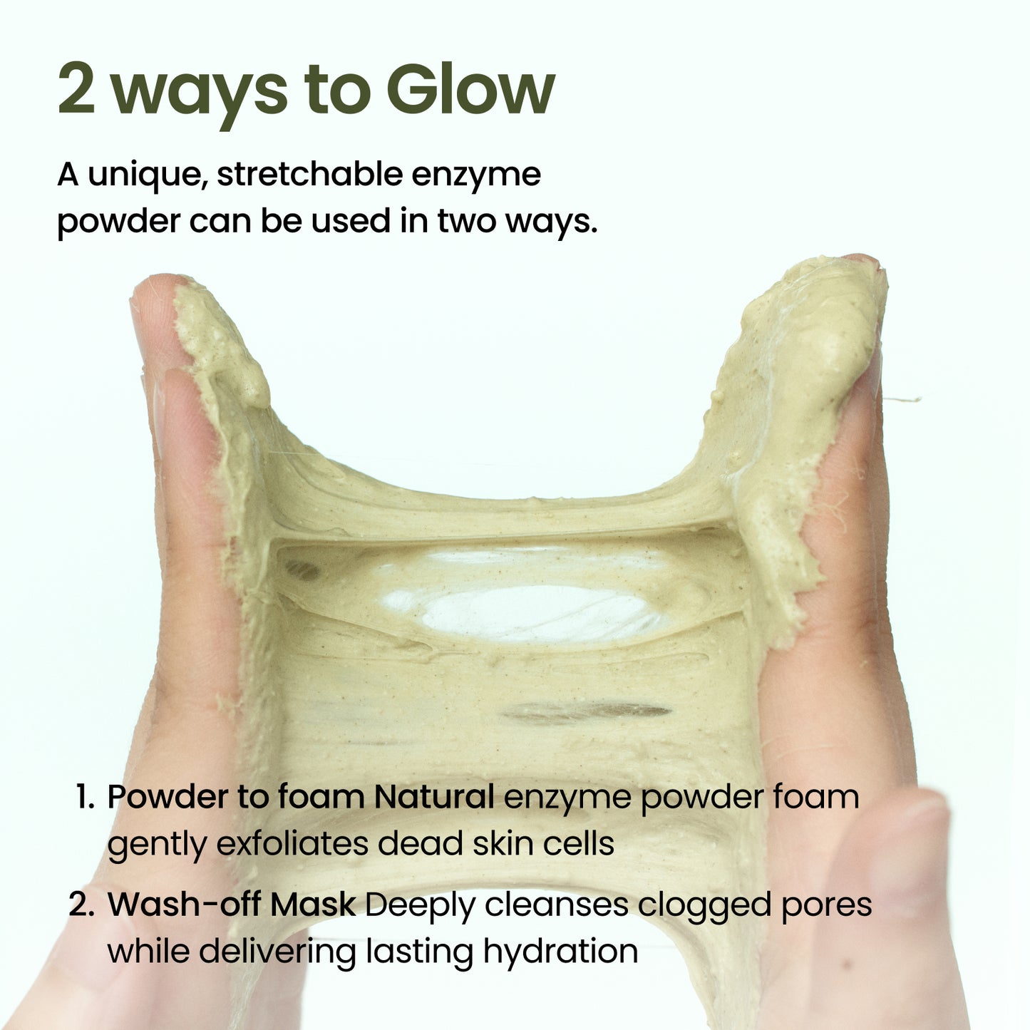 [delphyr] Fresh Matcha Pack Cleansing Powder 40g