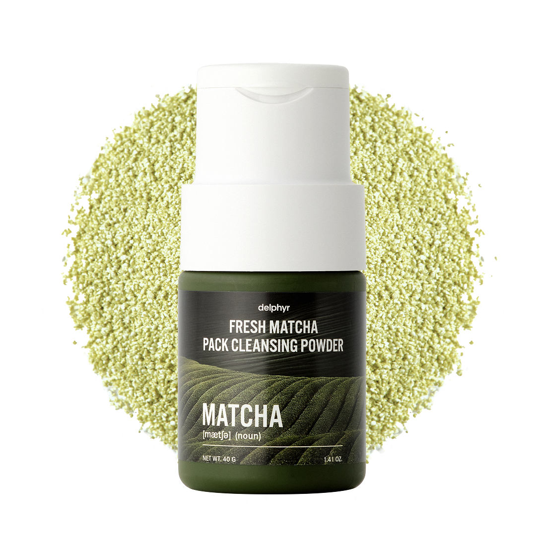 [delphyr] Fresh Matcha Pack Cleansing Powder 40g
