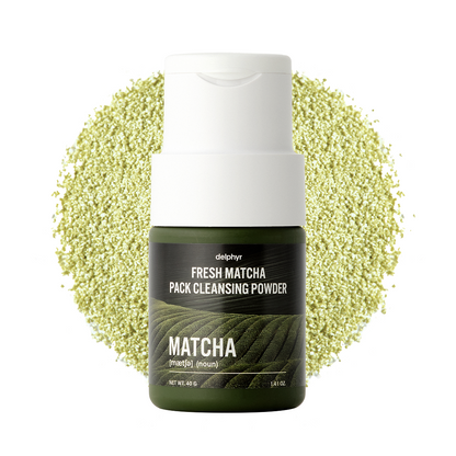 [delphyr] Fresh Matcha Pack Cleansing Powder 40g