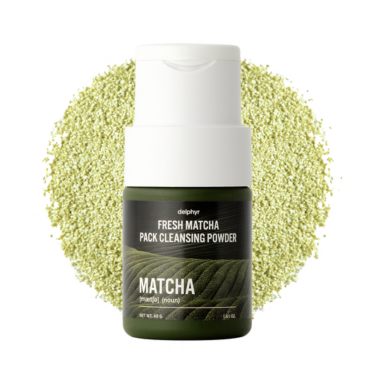 [delphyr] Fresh Matcha Pack Cleansing Powder 40g