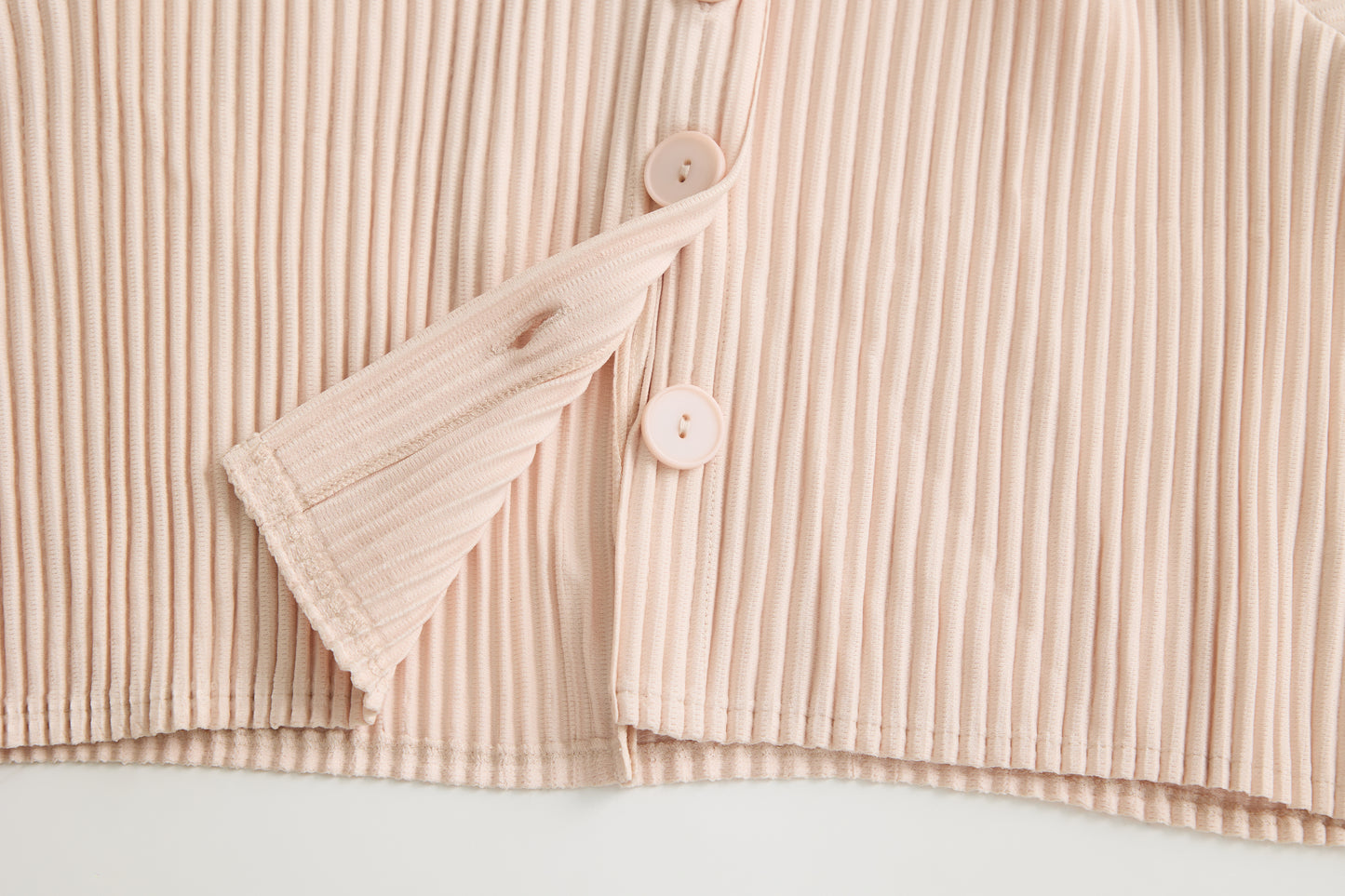 [Rêverit] Maison Pleats 007 - Kids (Salmon Pink/Black)
