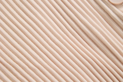 [Rêverit] Maison Pleats 007 - Kids (Salmon Pink/Black)