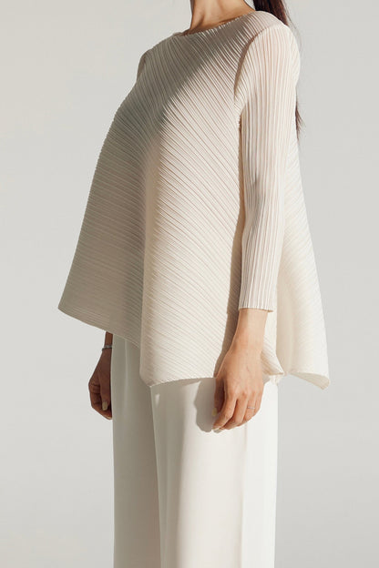 [Rêverit] Maison Pleats 005 (Black/Ivory)