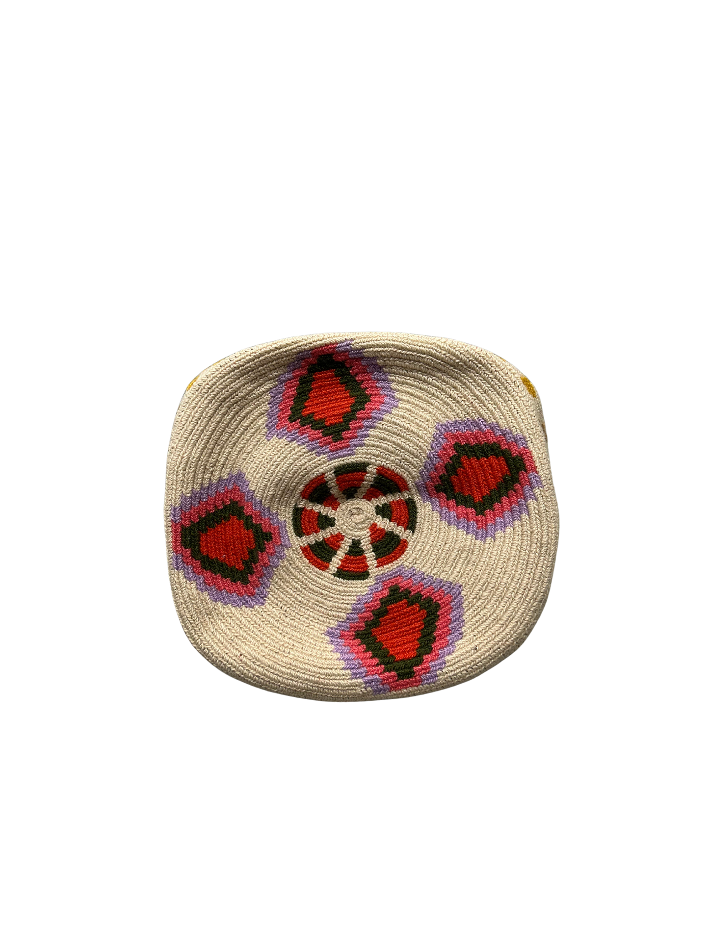 [Guanabana] Crossbody bag Medium (Beige Multi)