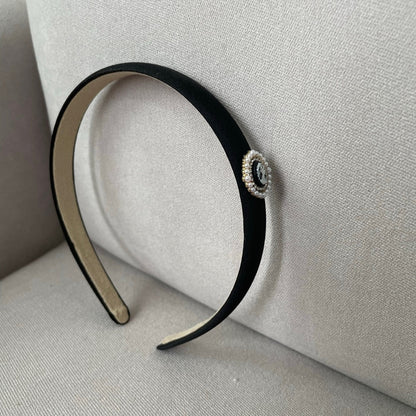 Cameo Pearl Satin Headbands (2 Colours)