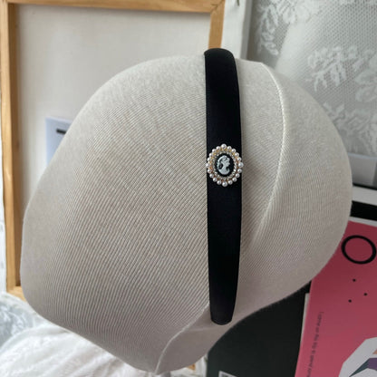 Cameo Pearl Satin Headbands (2 Colours)