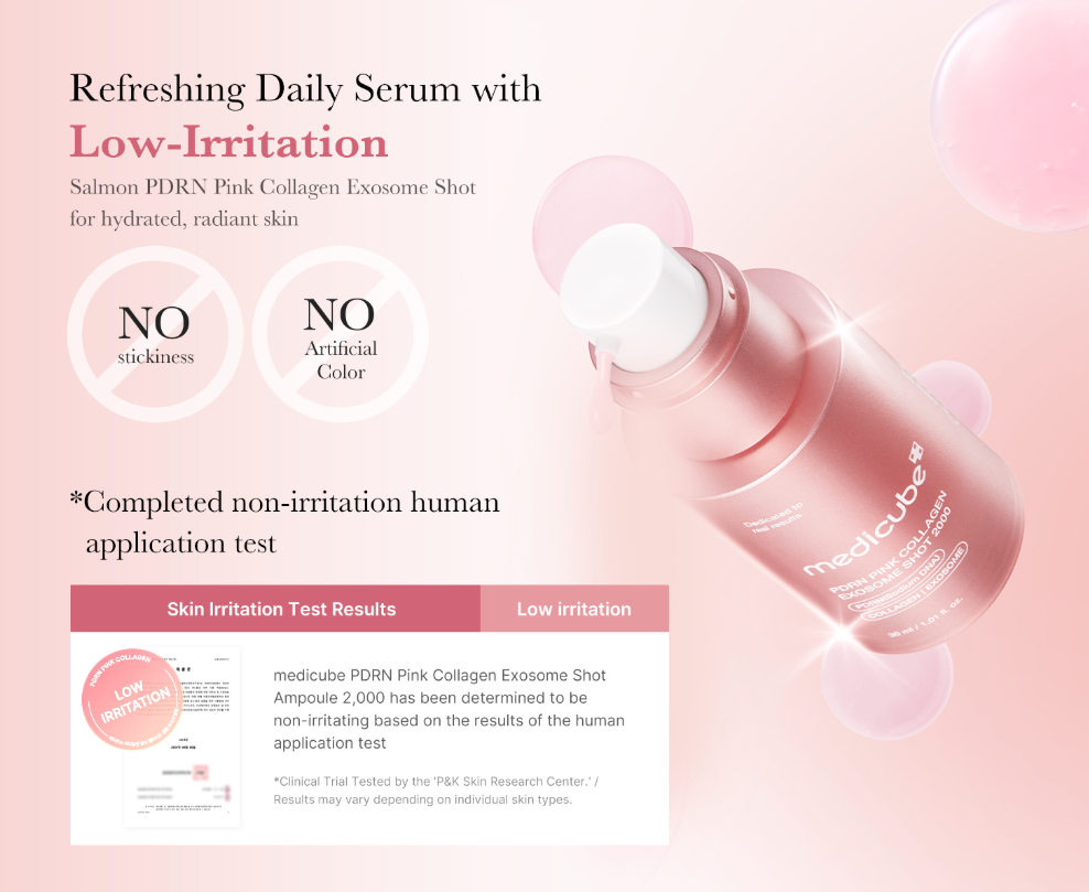 [Medicube] PDRN Pink Exosome Shot Serum 2000 30ml
