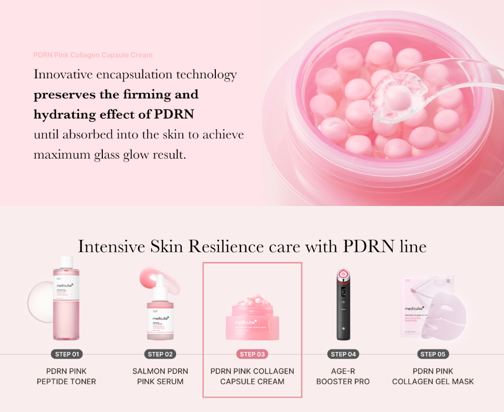 [Medicube] PDRN Pink Collagen Capsule Cream 55g
