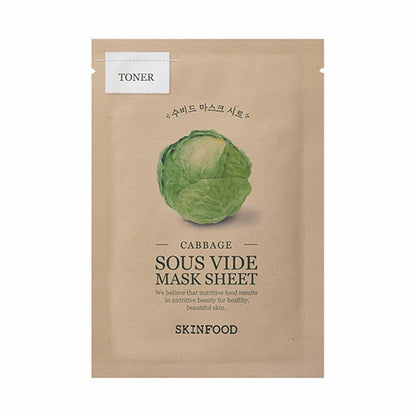 [SKINFOOD] Sous Vide Mask Sheet (Asparagus/Cabbage) 1pc