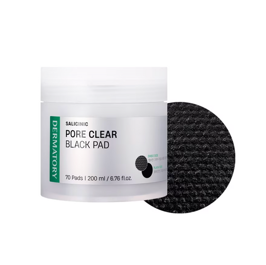 [DERMATORY] Salicinic Pore Clear Black Pad 70P Set (+10P)