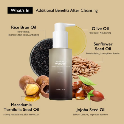 [HARUHARU WONDER] Black Rice Moisture Deep Cleansing Oil 150ml