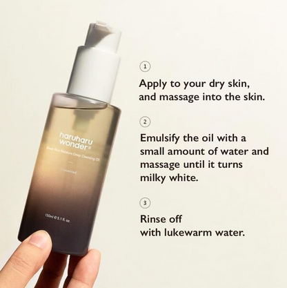 [HARUHARU WONDER] Black Rice Moisture Deep Cleansing Oil 150ml
