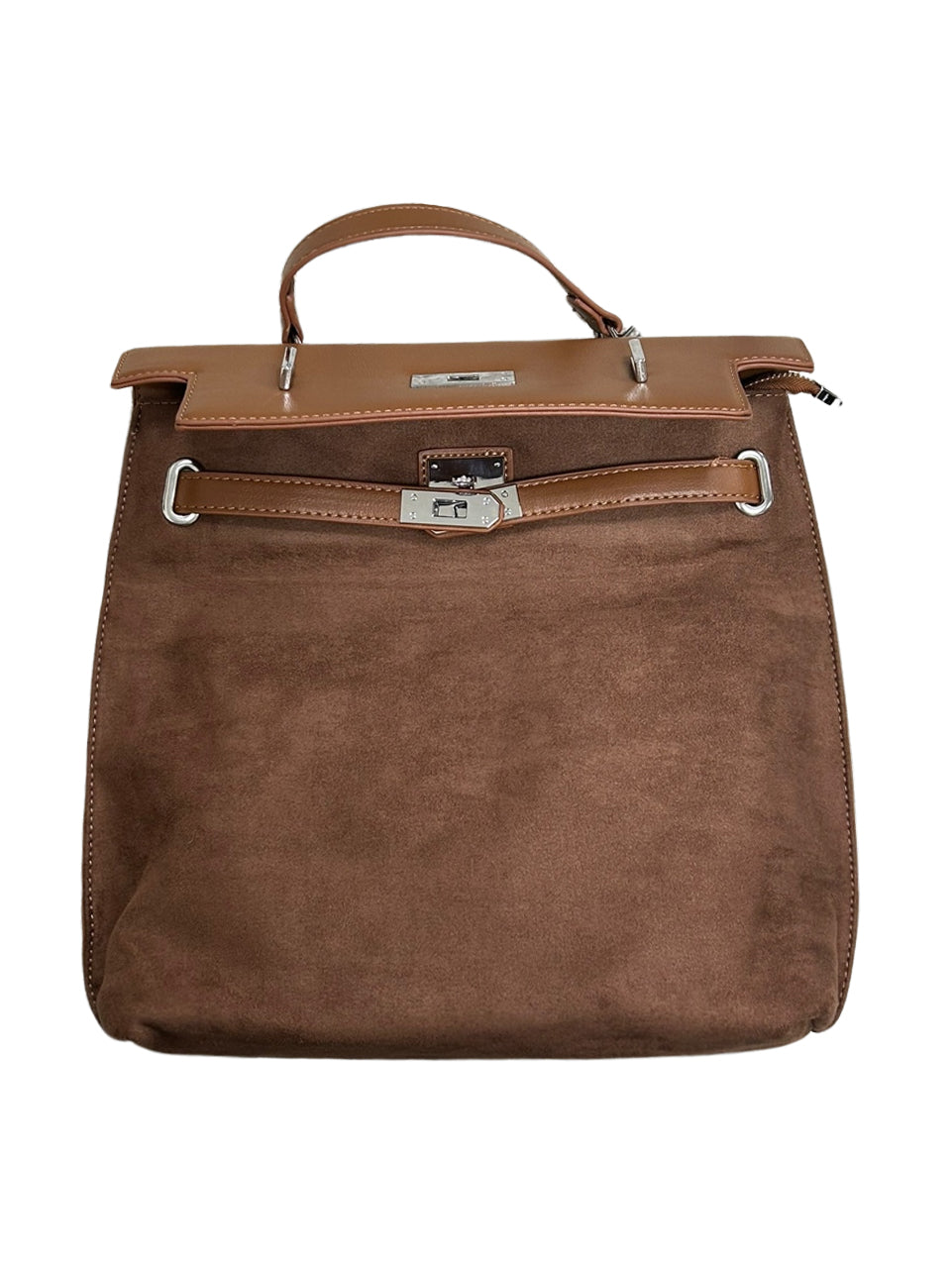 [Rêverit] - Buckle Large Shoulder Bag (3 Colours) image 7