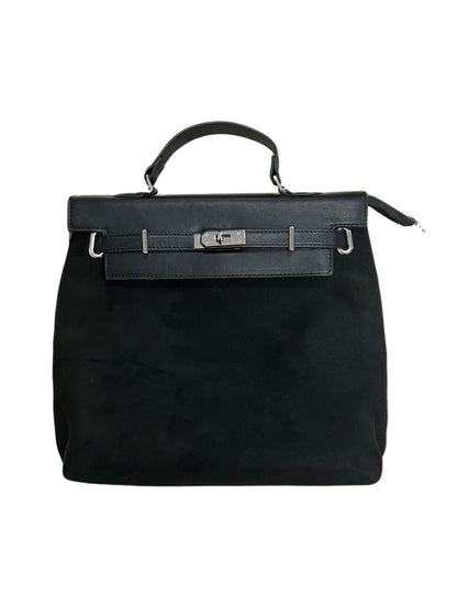 [Rêverit] - Buckle Large Shoulder Bag (3 Colours) image 3